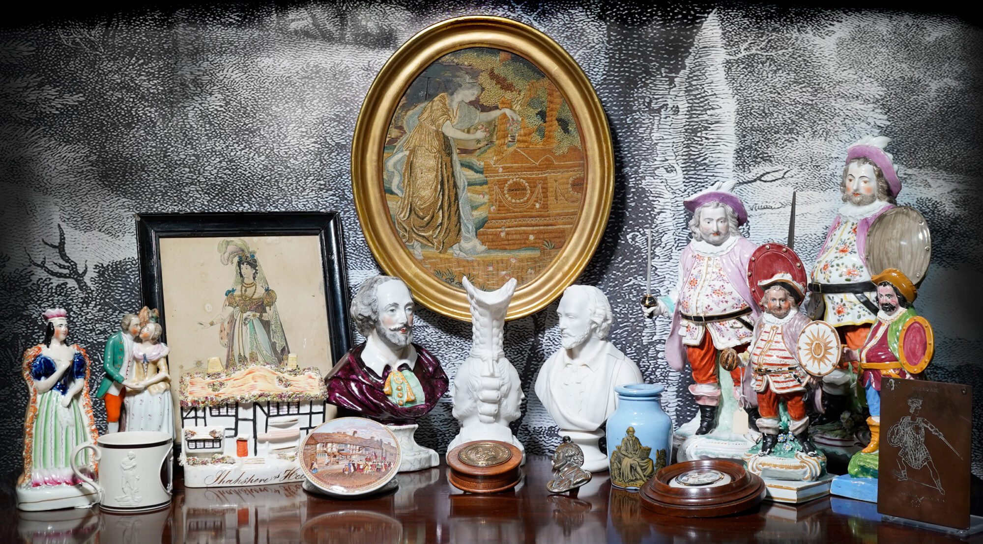 Antique Shakespearian Commemorative items at Moorabool Antiques 
