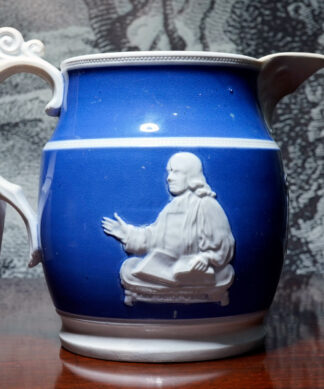 John Wesley commemorative jug, c. 1839