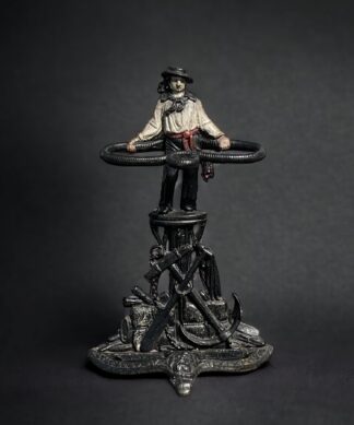 Jack Tar cast iron umbrella stand, c. 1860