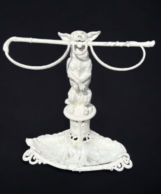 Coalbrookdale Dog & Whip Umbrella Stand, 1875