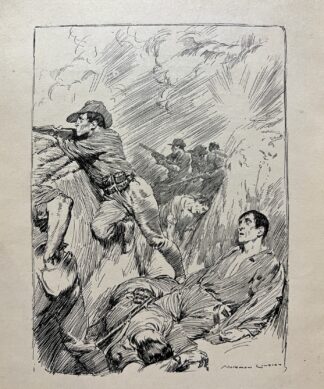 Norman Lindsay Illustration - Songs of a Campaign, 1918