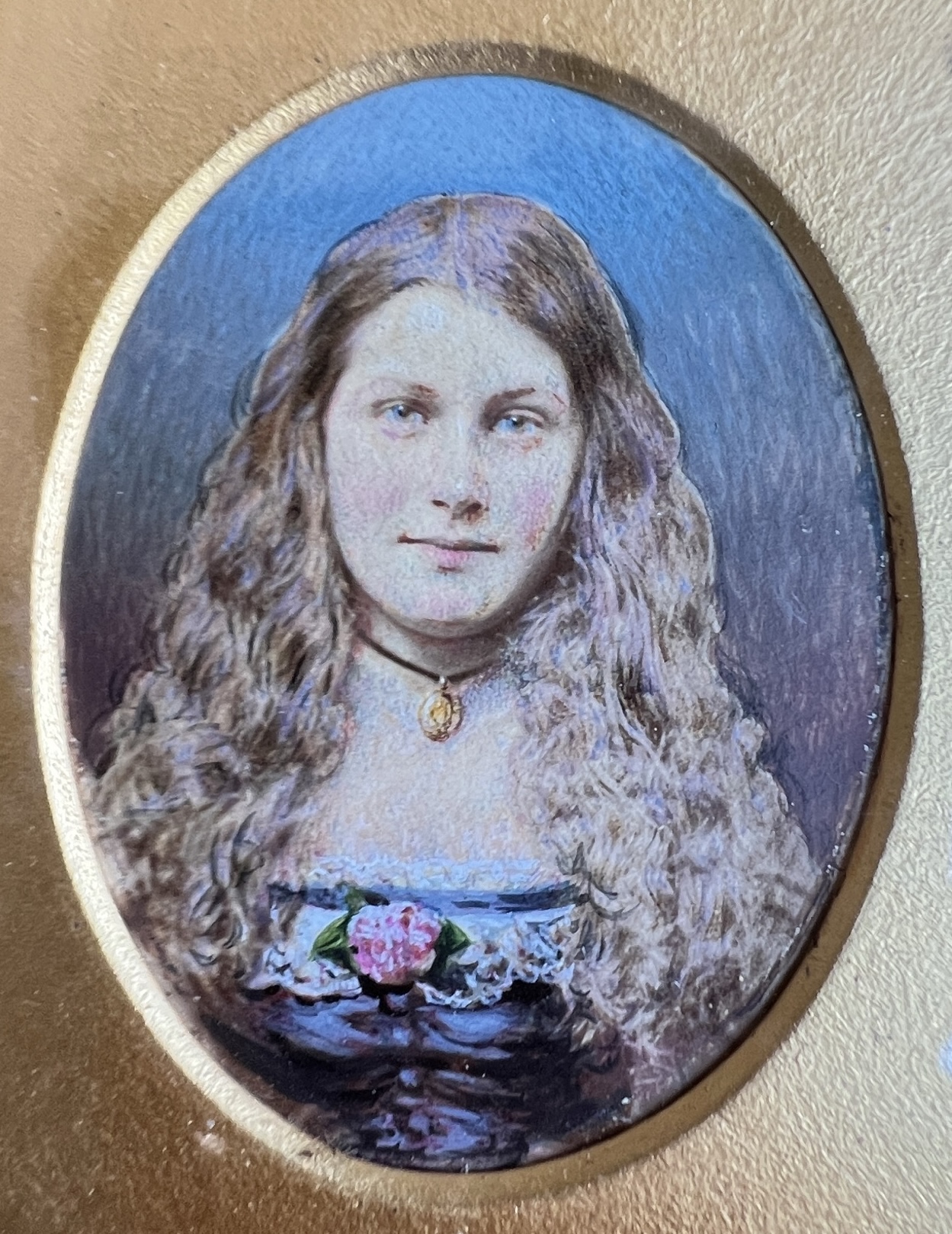Lady Parkes as a Young Girl