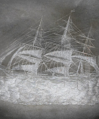 Barton & Reed engraved Clipper Ship