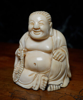 Japanese Ivory Buddha Meiji Period