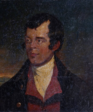 Robbie Burns oil after Alexander Nasmyth