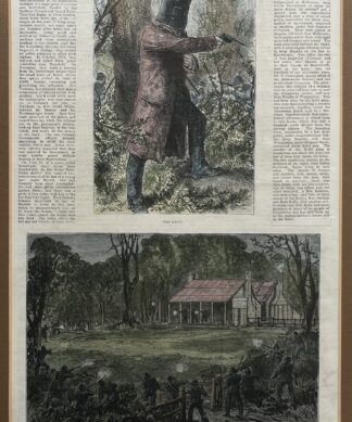 Ned Kelly 1880 Illustrated London News print