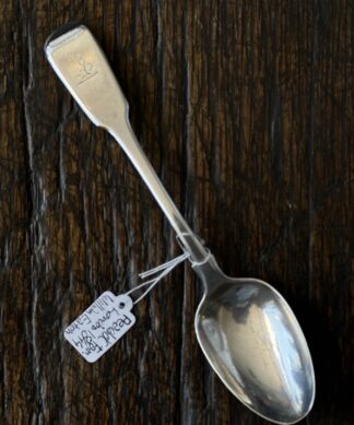 Sterling Silver table spoon, 'JB', London 1800