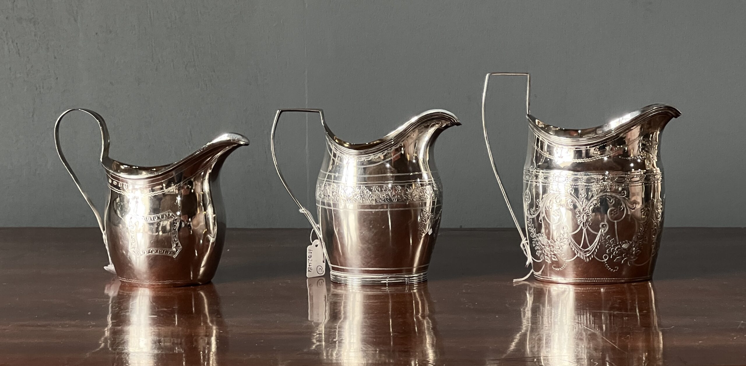 Serling Silver Jugs