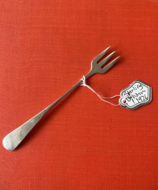 Sterling Silver tiny fork, Birmingham 1926