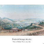 Frederick Strange - View of Hobart Town circa 1850