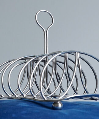 Mathew Boulton Sterling Silver Toastrack 1820