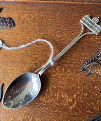 Australian Sterling silver souvenir spoon, Adelaide city hall, C.1920