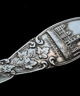 American Sterling Silver spoon,  Parliament Buildings, Ottawa, Canada c.1900