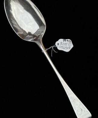 Sterling Silver table spoon, John+Anne Bateman, London 1793