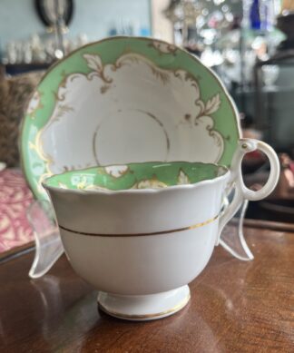 Ridgway tea cup + saucer, ‘Union’ shape,  c. 1840