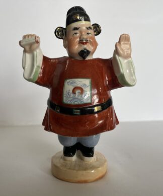 Japanese Nodding figure, side-to-side motion, pepper pot - c. 1900