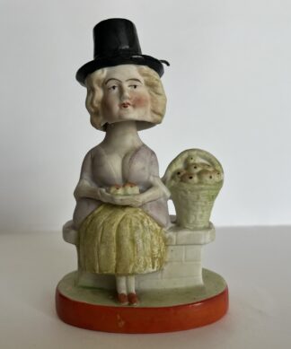 Unusual ‘Welsh Lady’ Nodding figure, German c. 1900