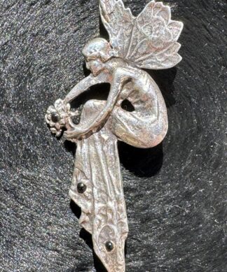 Sterling Silver 'Flower Fairy' Brooch, 20th c.