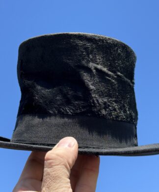 Original French Top Hat, L. Cocordan, Paris. C. 1910