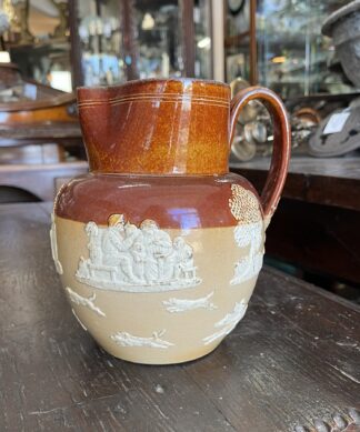 Doulton Lambeth stoneware jug, C.1895