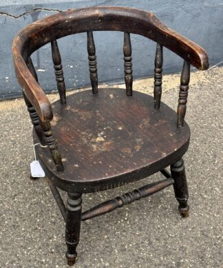 Victorian bentwood miniature chair, C. 1900