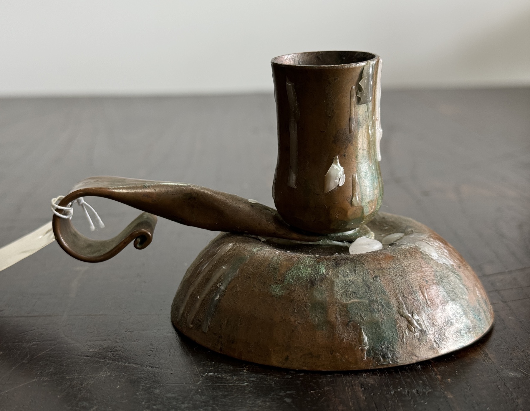 Australian Arts & Crafts Copper candle holder, 20th C