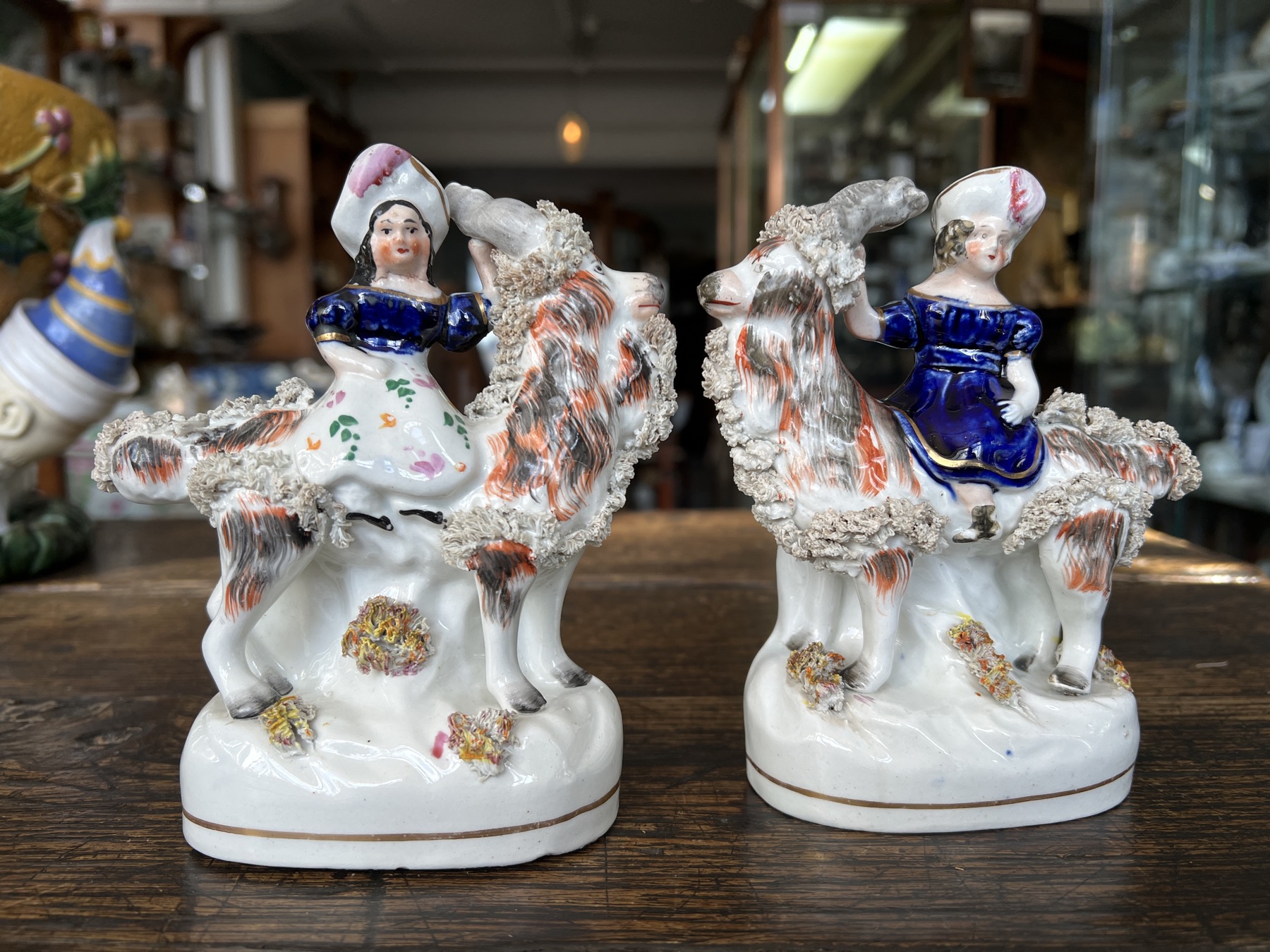 Pair of Staffordshire Porcelain 'Royal Children', circa 1855