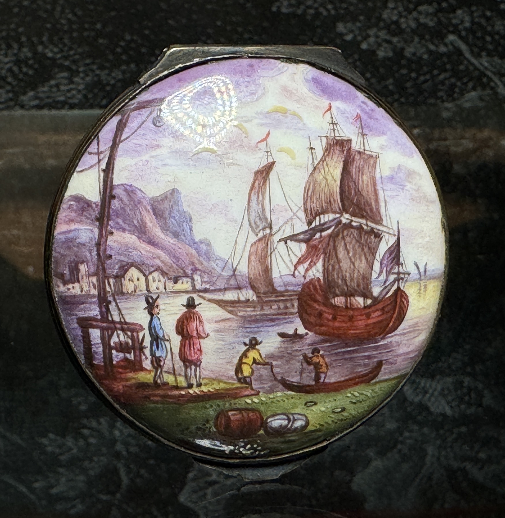 Sampson of Paris Enamel Box, 19th century