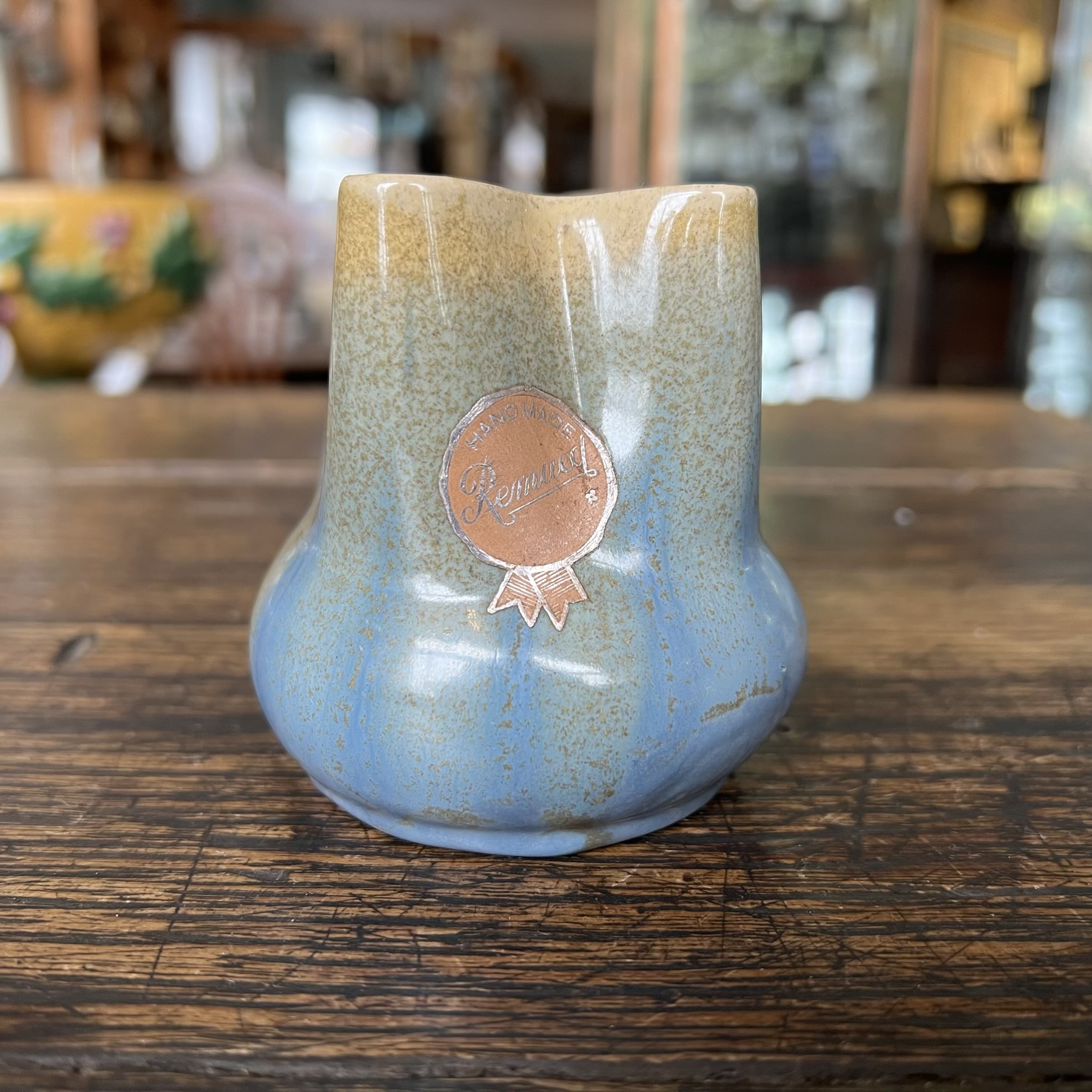 Remued Australian Pottery vase C 1930