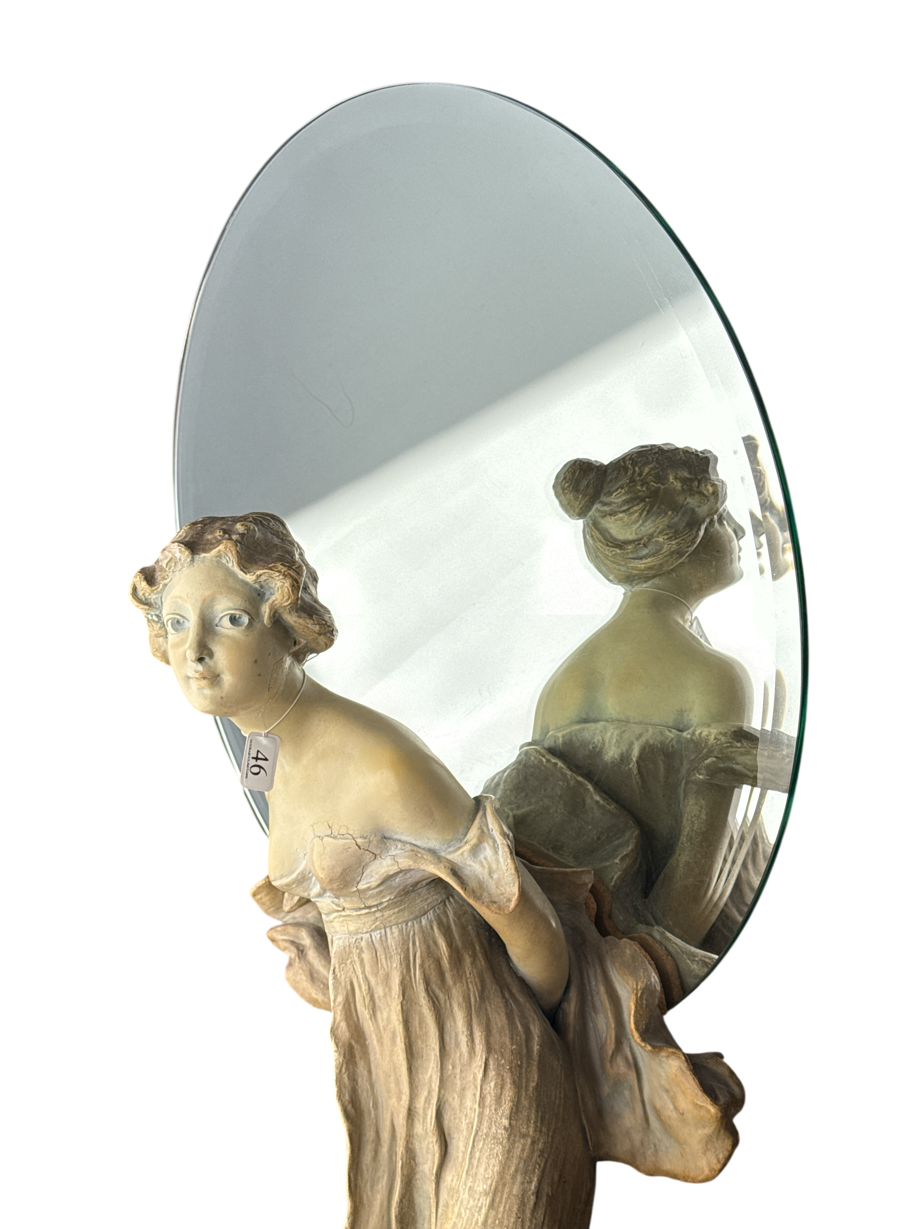 Art Nouveau Maiden Mirror